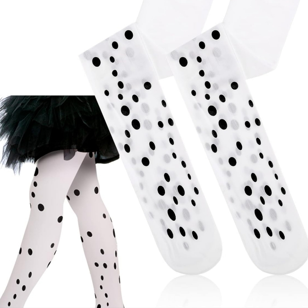 Funtery 1 Pairs Dalmatian Tights 101 Days